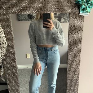 Urban Outfitters Cropped Knit Sweater